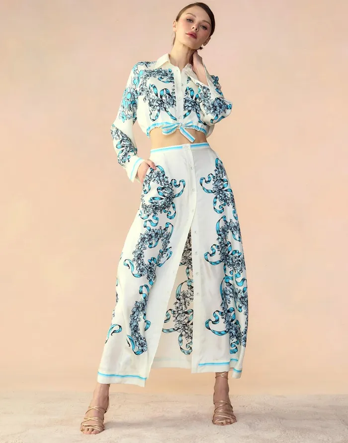 Women Cynthia Rowley Bottoms Marseille Skirt Wtblu