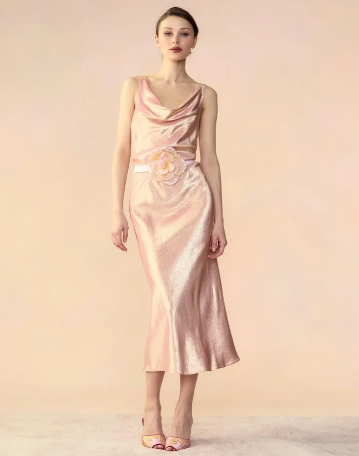 Women Cynthia Rowley Bottoms Shimmering Siren Skirt Rosgd