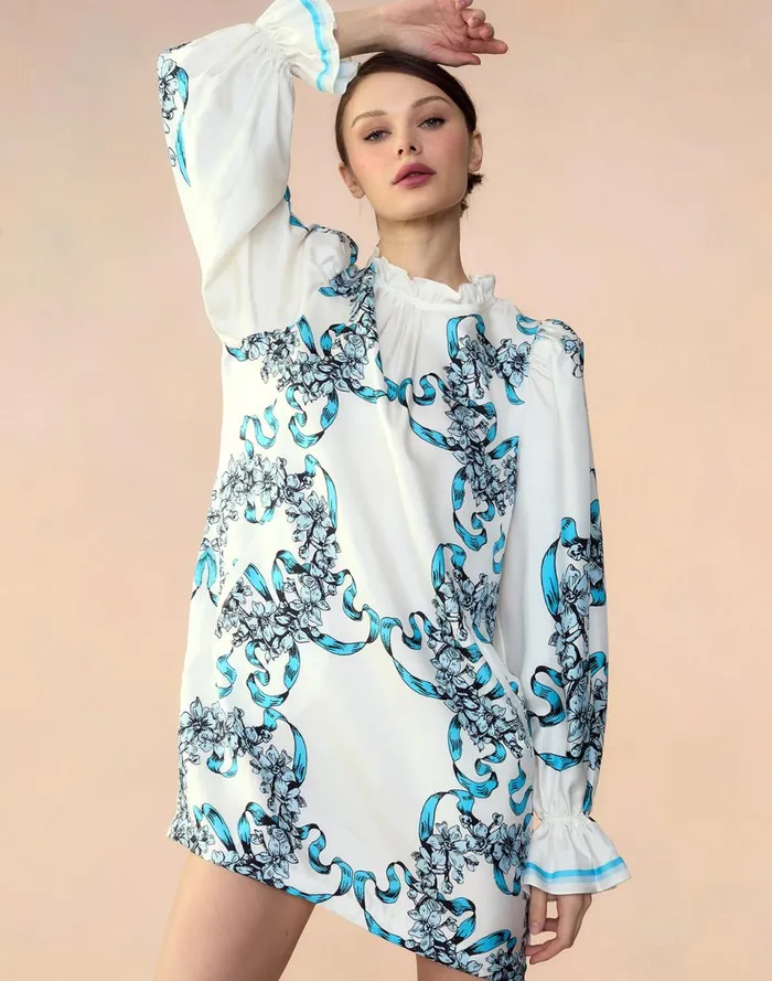 Women Cynthia Rowley Dresses Marseille Shift Dress Wtblu Women Cynthia Rowley Dresses Marseille Shift Dress Wtblu
