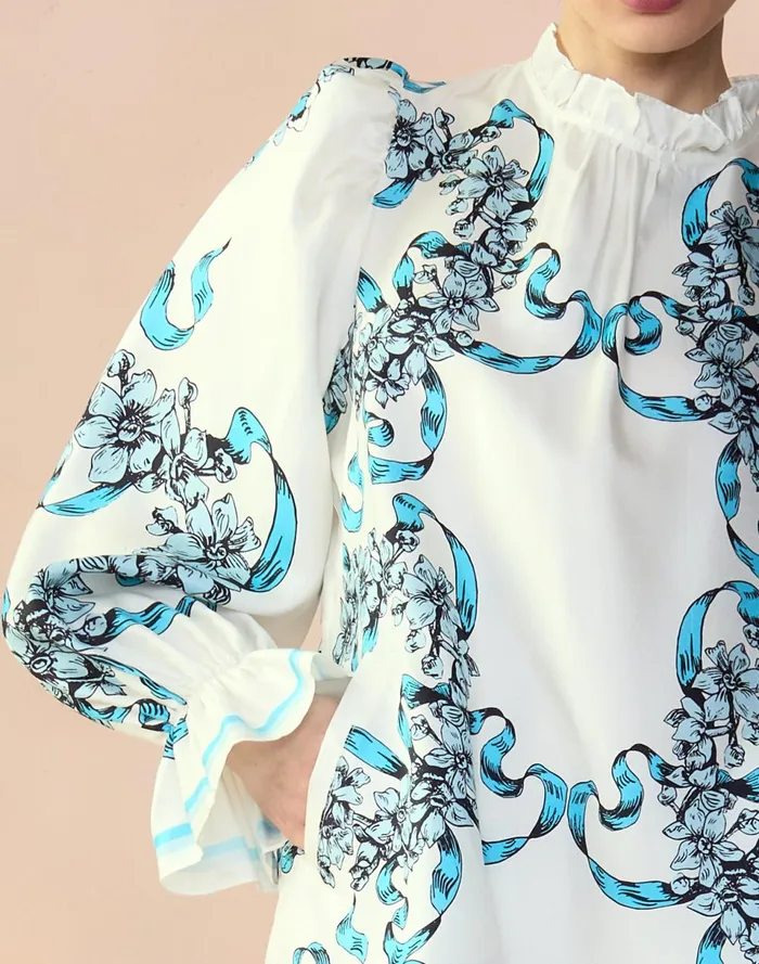 Women Cynthia Rowley Dresses Marseille Shift Dress Wtblu Women Cynthia Rowley Dresses Marseille Shift Dress Wtblu