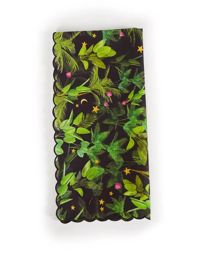 Women Cynthia Rowley Home Scallop Embroidered Edge Dinner Napkin Btrop