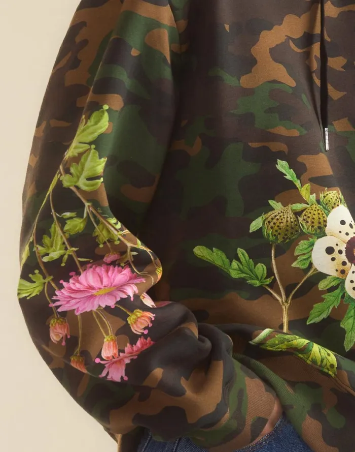 Women Cynthia Rowley Tops In Plain Sight Hoodie Grncam Women Cynthia Rowley Tops In Plain Sight Hoodie Grncam