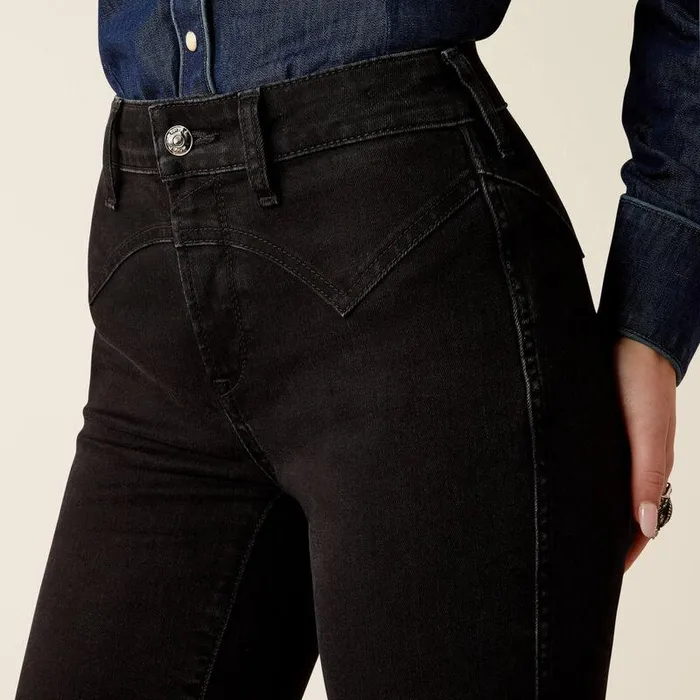 Women Denim Ariat High Rise Dixie Slim Trouser Jeans Valencia Women Denim Ariat High Rise Dixie Slim Trouser Jeans Valencia