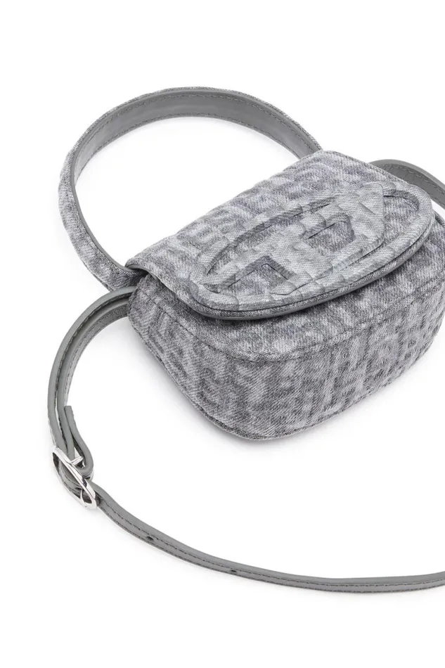 Women Diesel 1DR Bags 1DR XS Dark Grey Women Diesel 1DR Bags 1DR XS Dark Grey