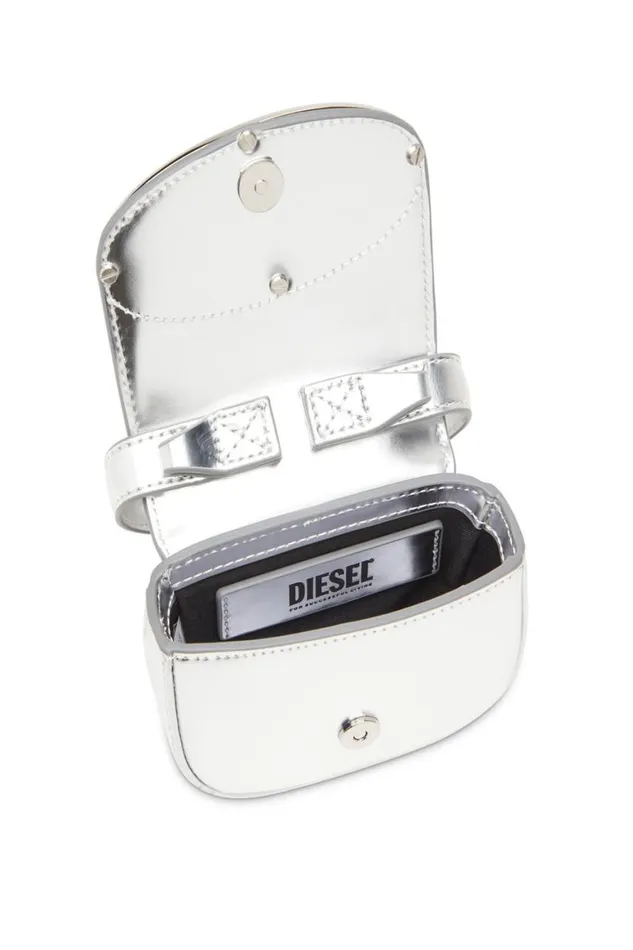 Women Diesel 1DR Bags 1DRXSS Silver Women Diesel 1DR Bags 1DRXSS Silver
