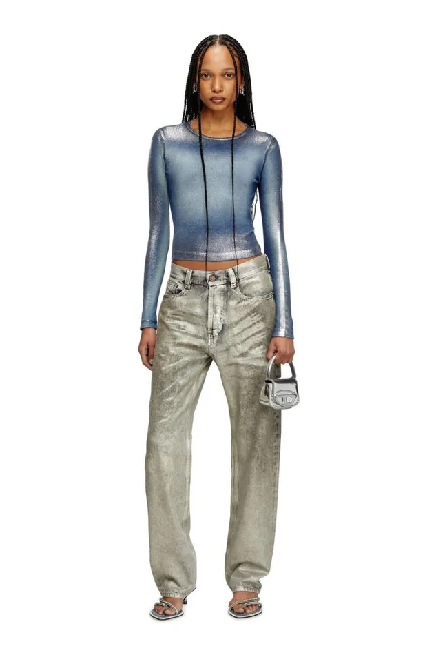 Women Diesel 1DR Bags 1DRXSS Silver Women Diesel 1DR Bags 1DRXSS Silver