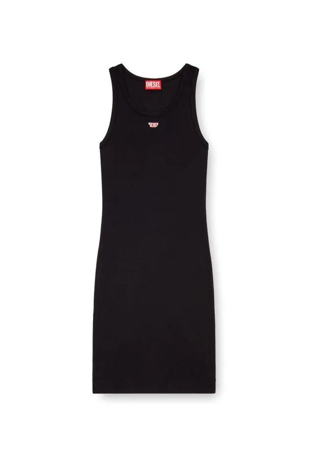 Women Diesel Dresses DTANKLONGD Black