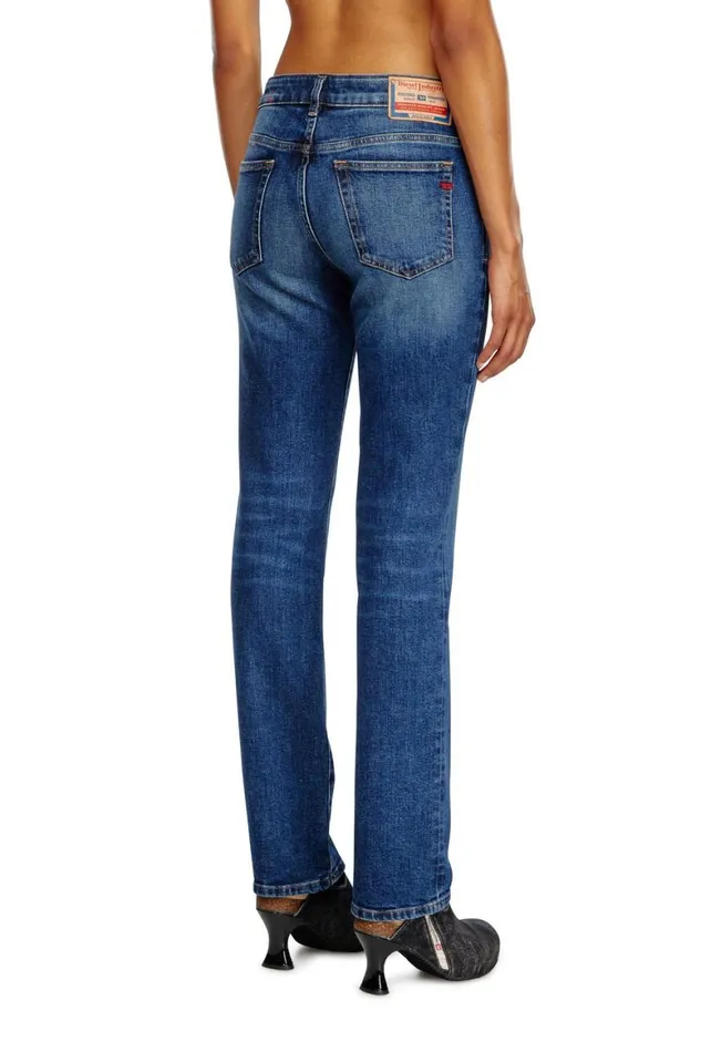 Women Diesel Jeans Regular Jeans 1989 DMine 09I28 Dark Blue