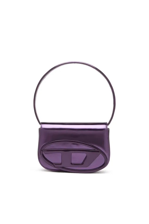 Women Diesel Shoulder Bags 1DR Dark Violet