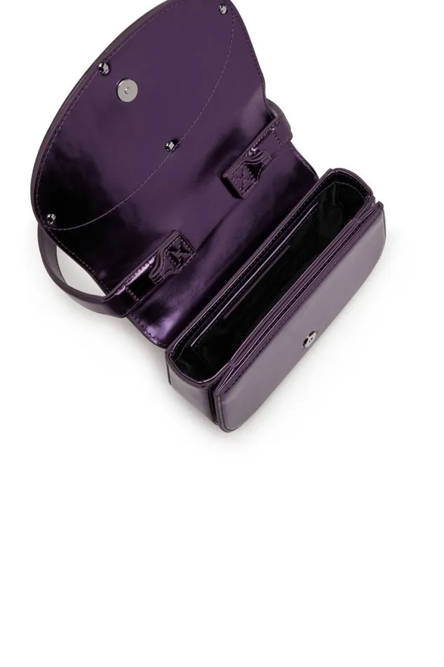 Women Diesel Shoulder Bags 1DR Dark Violet Women Diesel Shoulder Bags 1DR Dark Violet