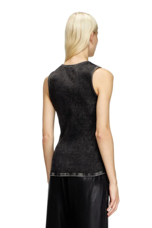 Women Diesel TShirts and Tops DENESSIS Greyblack Women Diesel TShirts and Tops DENESSIS Greyblack