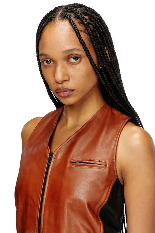 Women Diesel TShirts and Tops LUSTRA Blackbrown Women Diesel TShirts and Tops LUSTRA Blackbrown