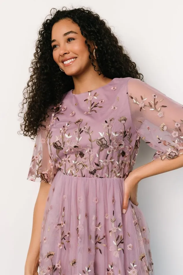 Women Duchess Tulle Dress Lilac Garden Baltic Born Short Dresses Women Duchess Tulle Dress Lilac Garden Baltic Born Short Dresses