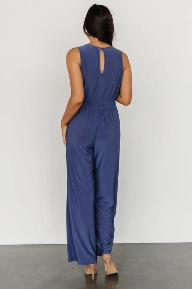 Women Dylan Jumpsuit French Blue Baltic Born Jumpsuits and Rompers