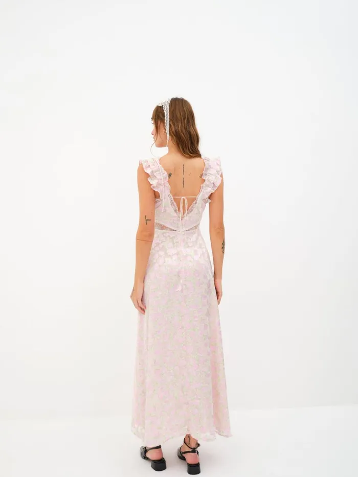 Women Estelle Maxi Dress Pink For Love and Lemons Dresses Women Estelle Maxi Dress Pink For Love and Lemons Dresses