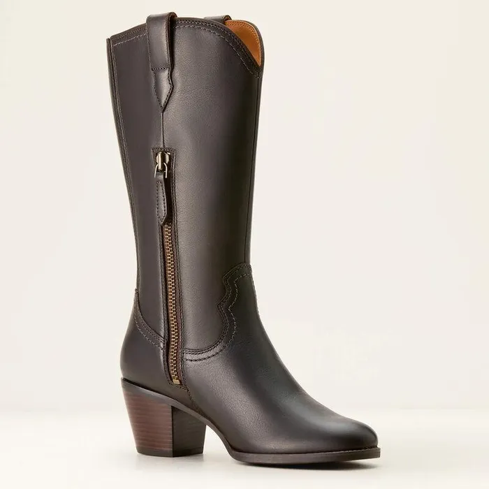 Women Fashion Boots Ariat Addison Boot Chocolate Truffle