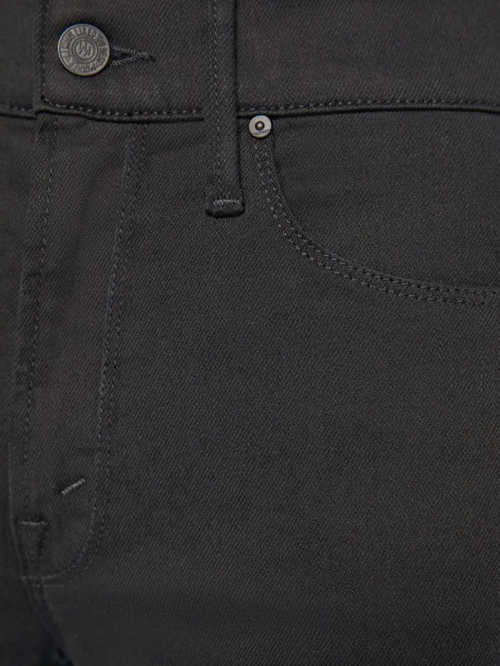 Women Flare Mother Denim PETITES The Lil039 Twister Sneak Black