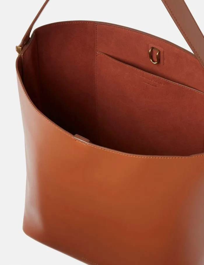 Women Frayme Whipstitch Tote Bag Tan Brown Stella McCartney Tote Bags Women Frayme Whipstitch Tote Bag Tan Brown Stella McCartney Tote Bags