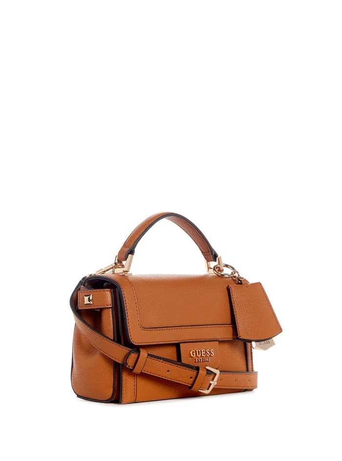 Women Half Flap GUESS Cognac Angy Crossbody Bag Women Half Flap GUESS Cognac Angy Crossbody Bag