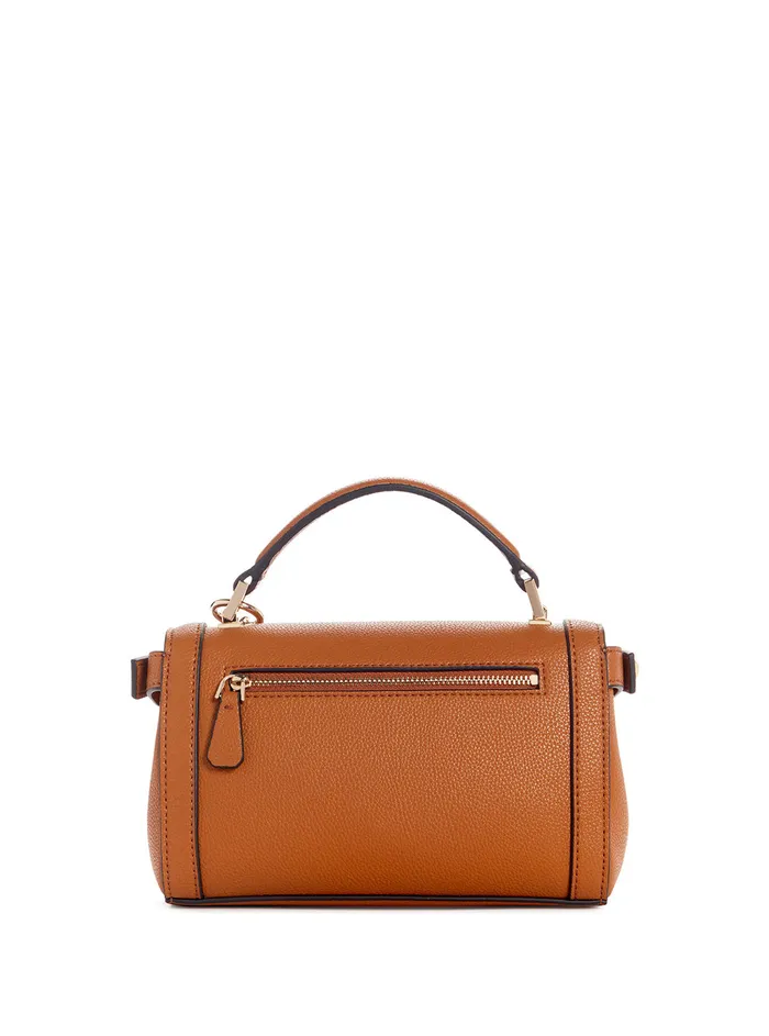 Women Half Flap GUESS Cognac Angy Crossbody Bag Women Half Flap GUESS Cognac Angy Crossbody Bag