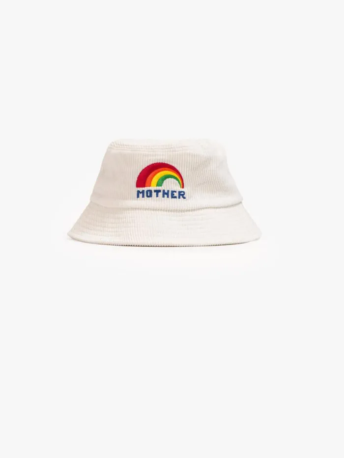 Women Hats Mother Denim The Bucket List Hat White natural