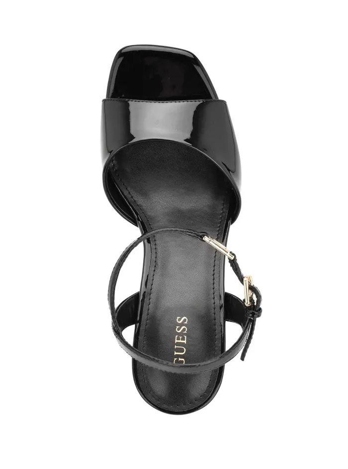 Women Heels GUESS Black Zione Wedge Heels Women Heels GUESS Black Zione Wedge Heels