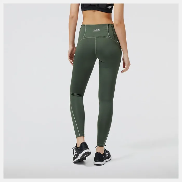 Women Impact Run Tight Deep Olive Green New Balance Pants and Leggings Women Impact Run Tight Deep Olive Green New Balance Pants and Leggings