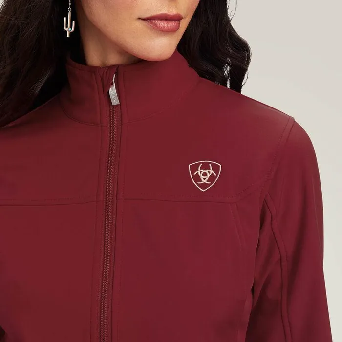 Women Jackets and Vests Ariat Aparejo Team Softshell Jacket Sundried Tomato Women Jackets and Vests Ariat Aparejo Team Softshell Jacket Sundried Tomato