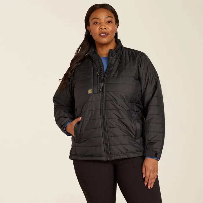Women Jackets and Vests Ariat Rebar Cordura Ripstop Lightweight Insulated Jacket Black Women Jackets and Vests Ariat Rebar Cordura Ripstop Lightweight Insulated Jacket Black