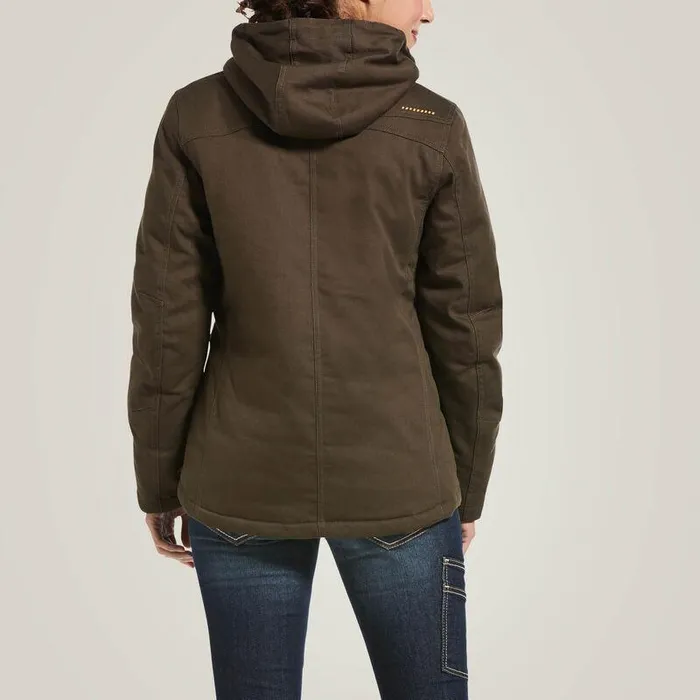 Women Jackets and Vests Ariat Rebar DuraCanvas Insulated Jacket Wren