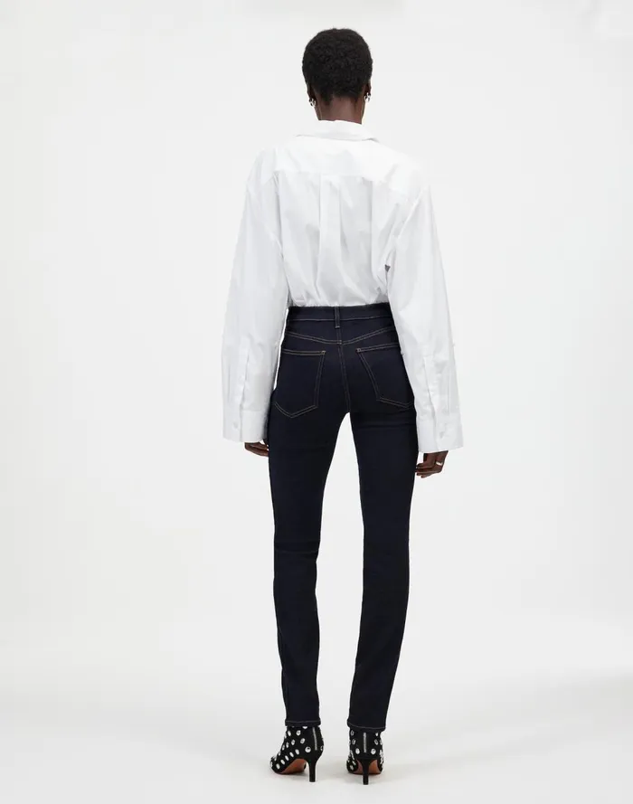 Women Jeans Madewell Stovepipe Jeans Rinse Wash
