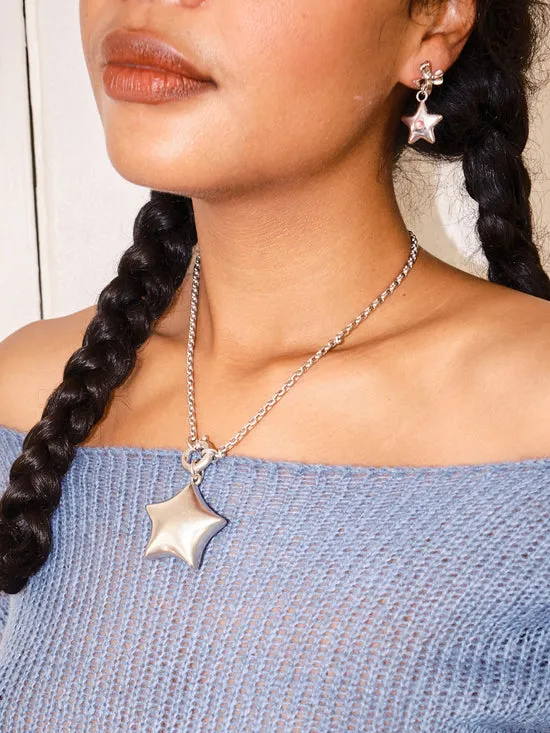 Women Jewelry Lisa Says Gah The Star Necklace Slvr