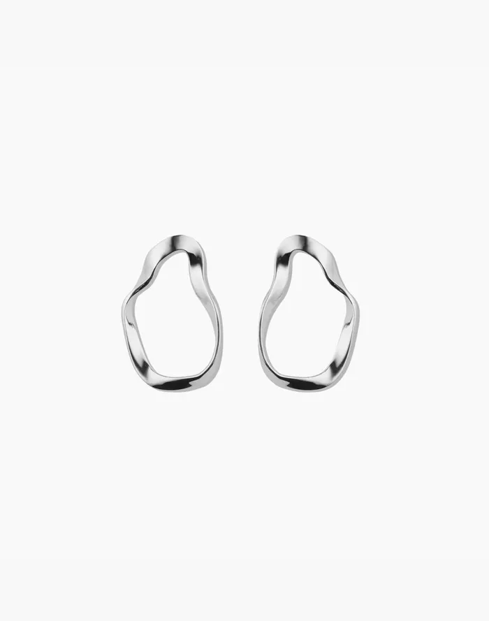 Women Jewelry Madewell AGMES Small Vera Earrings Silver