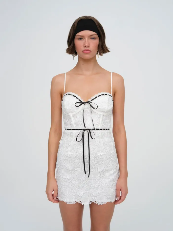 Women Josette Mini Dress White For Love and Lemons Dresses Women Josette Mini Dress White For Love and Lemons Dresses