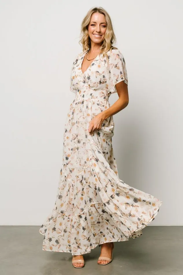 Women Katherine Maxi Dress Multi Floral Baltic Born Maxi Dresses