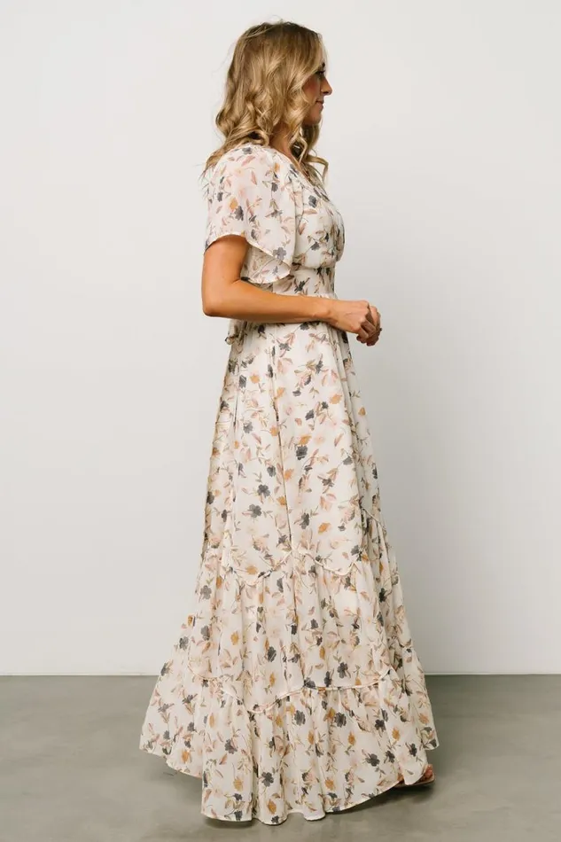 Women Katherine Maxi Dress Multi Floral Baltic Born Maxi Dresses Women Katherine Maxi Dress Multi Floral Baltic Born Maxi Dresses