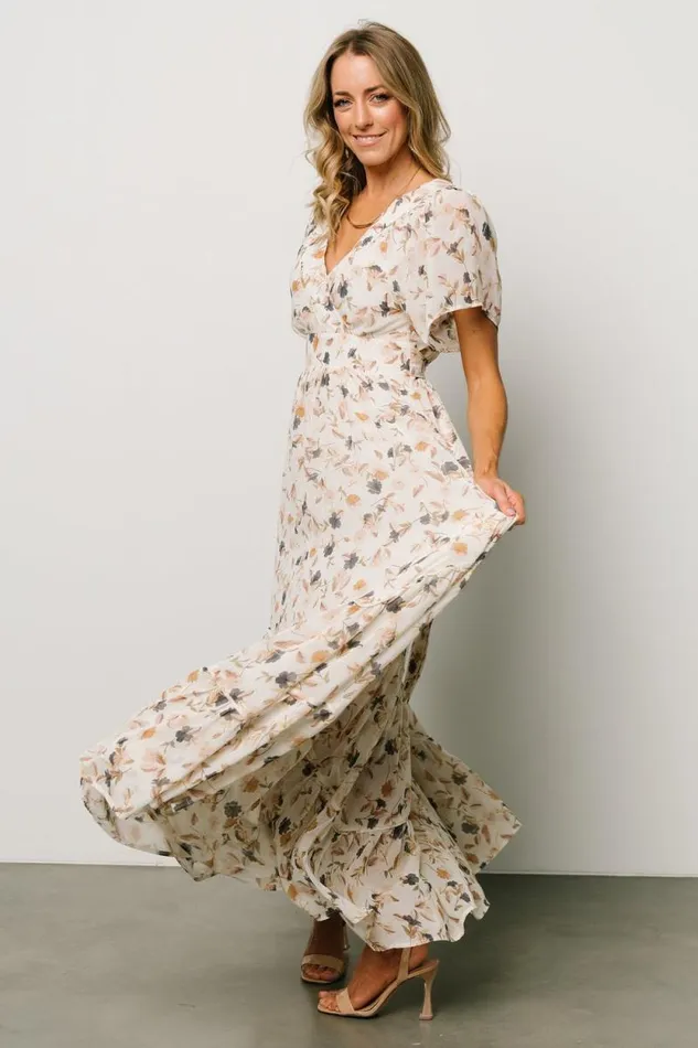Women Katherine Maxi Dress Multi Floral Baltic Born Maxi Dresses Women Katherine Maxi Dress Multi Floral Baltic Born Maxi Dresses