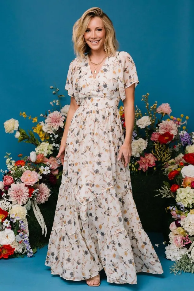 Women Katherine Maxi Dress Multi Floral Baltic Born Maxi Dresses Women Katherine Maxi Dress Multi Floral Baltic Born Maxi Dresses