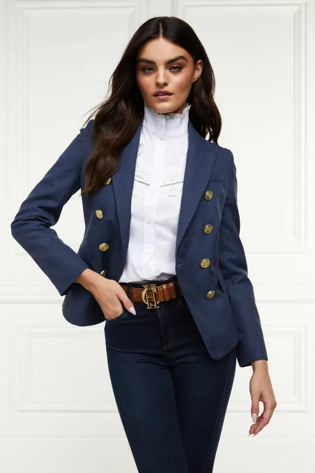 Women Knightsbridge Blazer Denim Holland Cooper Tailoring