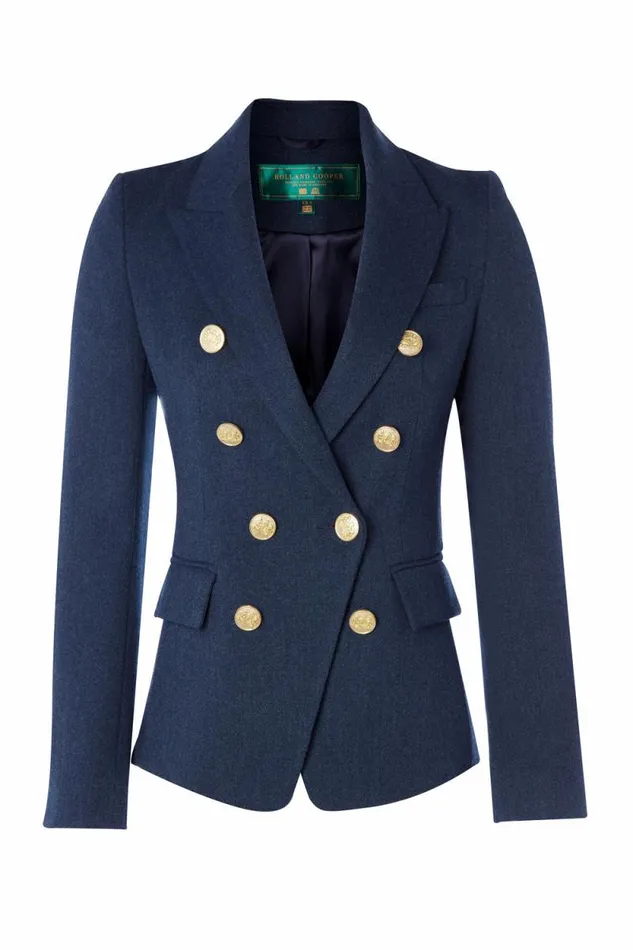Women Knightsbridge Blazer Denim Holland Cooper Tailoring