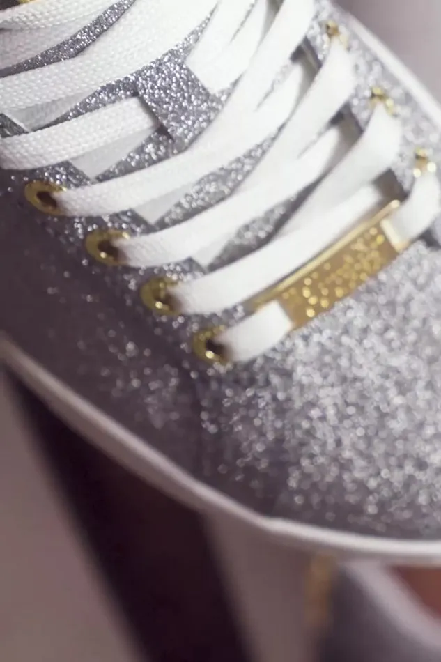 Women Knightsbridge Crystal Trainer Silver Crystal Holland Cooper Trainers Women Knightsbridge Crystal Trainer Silver Crystal Holland Cooper Trainers