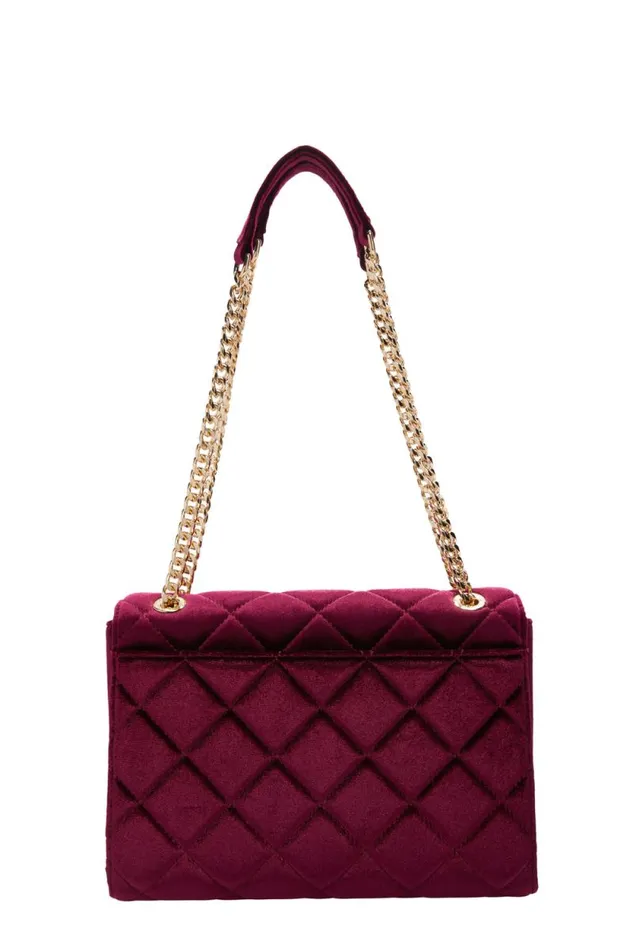 Women Knightsbridge Shoulder Bag Merlot Velvet Holland Cooper Bags Women Knightsbridge Shoulder Bag Merlot Velvet Holland Cooper Bags