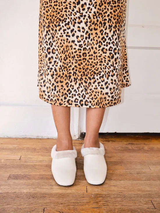 Women Lisa Says Gah Matu Furry Mule Toffu Shoes Women Lisa Says Gah Matu Furry Mule Toffu Shoes