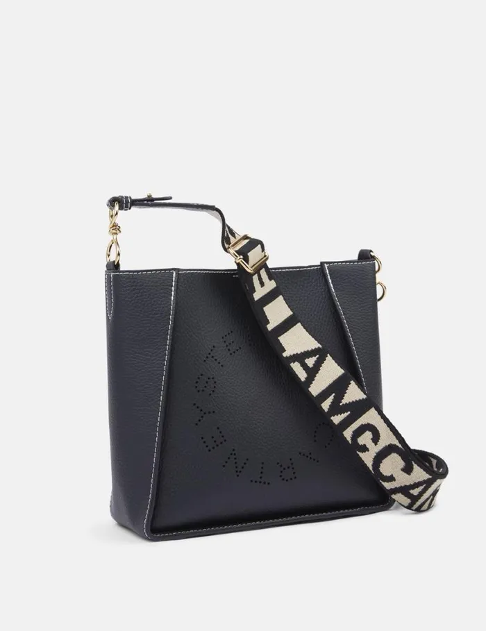 Women Logo Crossbody Bag Black Stella McCartney Crossbody Bags Women Logo Crossbody Bag Black Stella McCartney Crossbody Bags