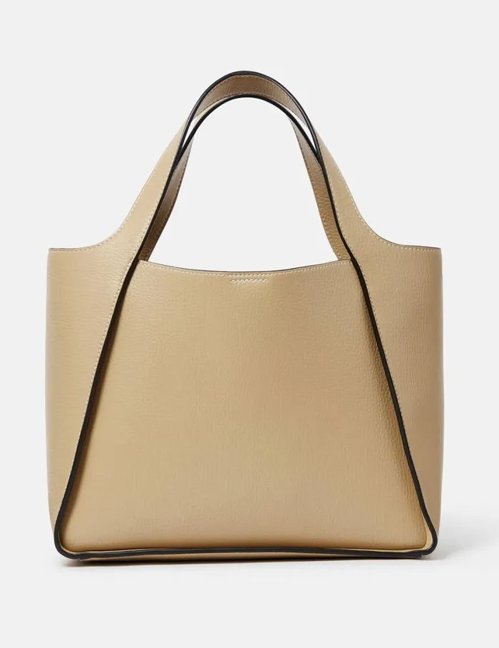Women Logo Top Handle Crossbody Tote Bag Butter Yellow Stella McCartney TopHandle Bags Women Logo Top Handle Crossbody Tote Bag Butter Yellow Stella McCartney TopHandle Bags