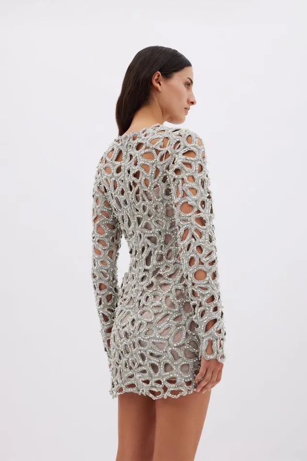 Women Long Sleeve Dresses Rachel Gilbert EVERETT MINI