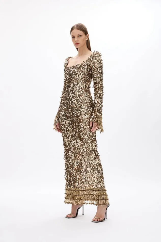 Women Long Sleeve Dresses Rachel Gilbert POSIE GOWN