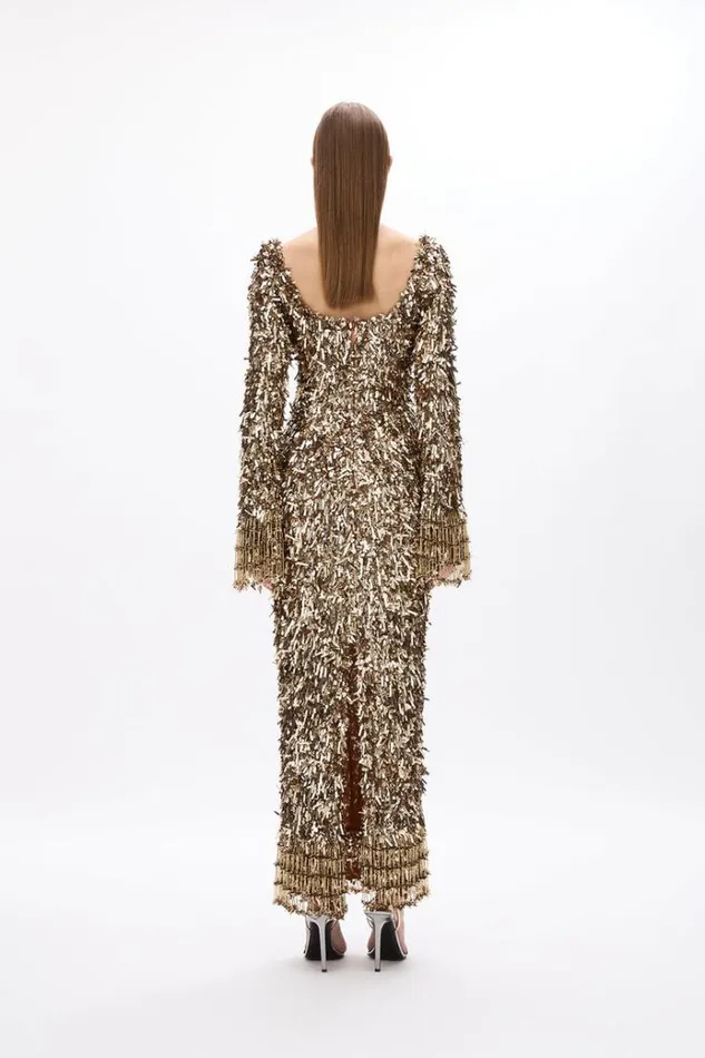 Women Long Sleeve Dresses Rachel Gilbert POSIE GOWN