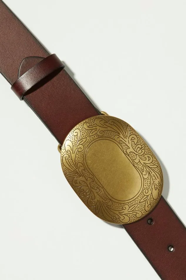 Women Lucky Brand Belts Western Concho Belt Dark Brown Women Lucky Brand Belts Western Concho Belt Dark Brown
