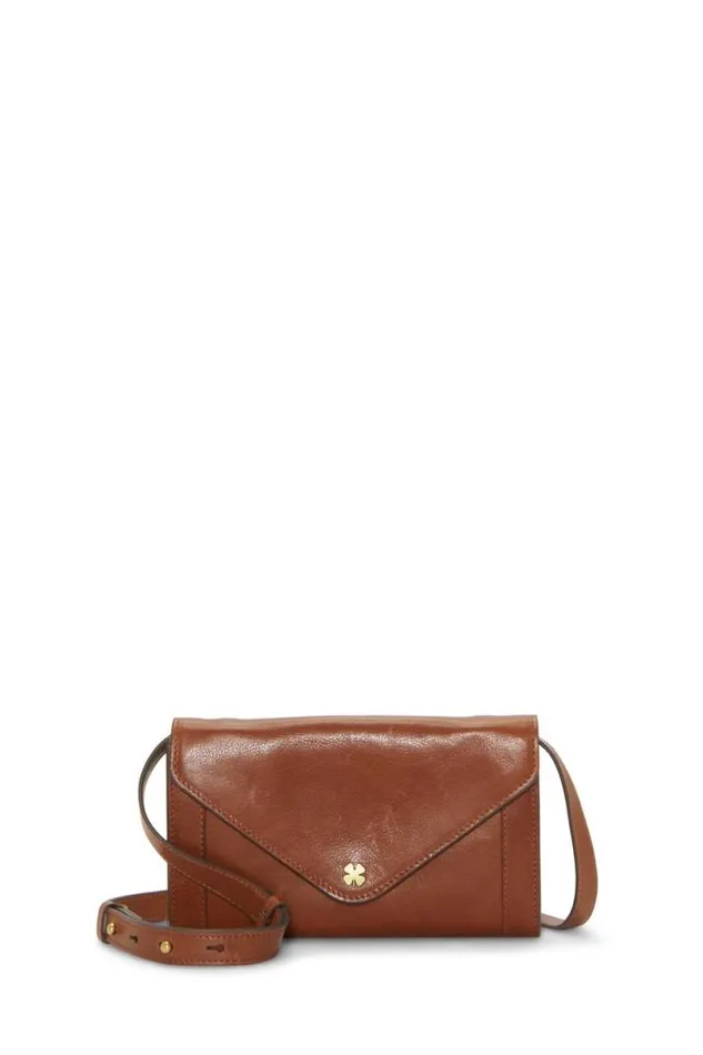 Women Lucky Brand Handbags Love Crossbody Wallet Whiskey Wash